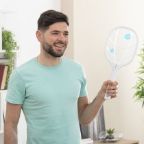 2-in-1 wiederaufladbares Racket zum Insektenvernichten mit UV-Licht KL Rak InnovaGoods