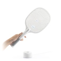 Raquette Anti-insectes Rechargeable 2 en 1 avec Lumière UV KL Rak InnovaGoods