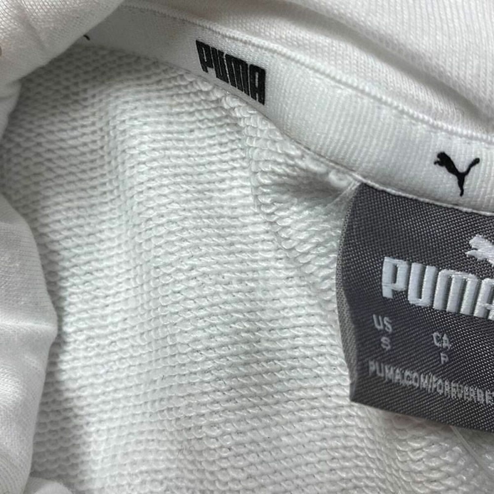 Men’s Sweatshirt without Hood Puma Power White