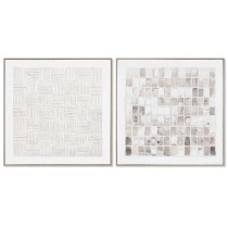 Toile Home ESPRIT Pin Toile 82 x 4,5 x 82 cm 82,2 x 4,5 x 82,2 cm