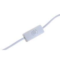 Tischlampe Home ESPRIT Weiß Beige aus Keramik Kristall 220 V 20 x 11 x 31 cm (2 Stück)