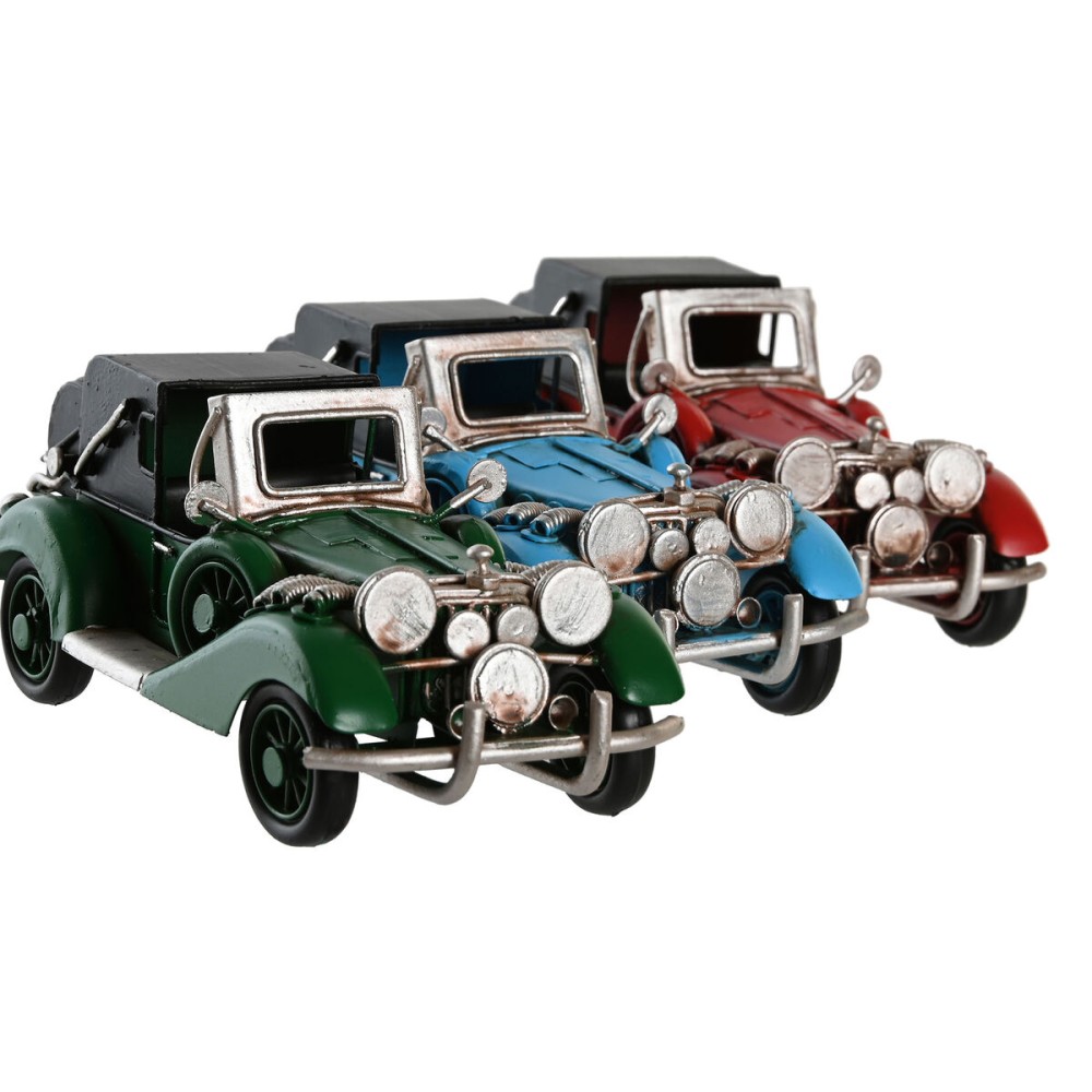 Deko-Figur DKD Home Decor Blau Rot grün Vintage 16 x 7,5 x 7 cm (3 Stück)
