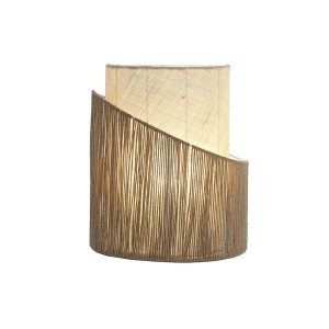 Wandleuchte Home ESPRIT Braun natürlich Urban