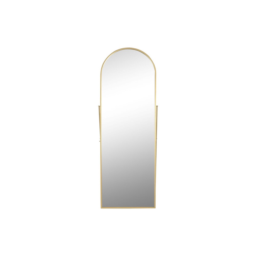 Miroir sur pied Home ESPRIT Doré Verre Fer 50 x 4 x 150 cm