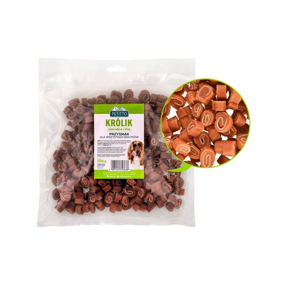 Dog Snack Petitto Rabbit 500 g