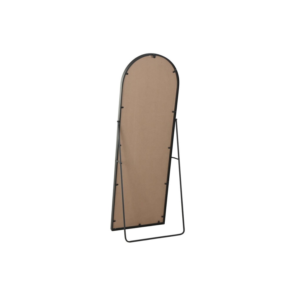 Standspiegel Home ESPRIT Schwarz Kristall Eisen 50 x 4 x 150 cm