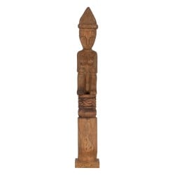 Deko-Figur natürlich Afrikaner 14 x 14 x 88,5 cm