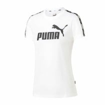 Kurzärmliges Sport T-Shirt Puma Power Tee W Weiß