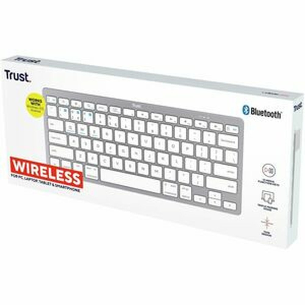 Wireless Keyboard Trust 24654 Spanish Qwerty