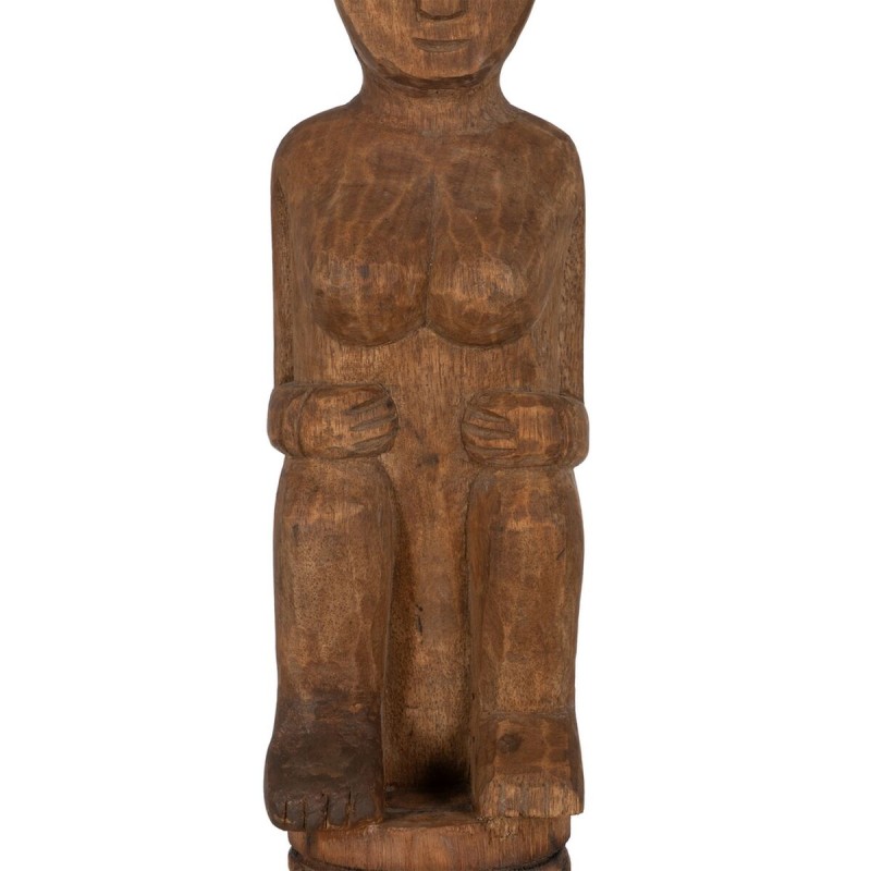 Deko-Figur natürlich Afrikaner 14 x 14 x 88,5 cm