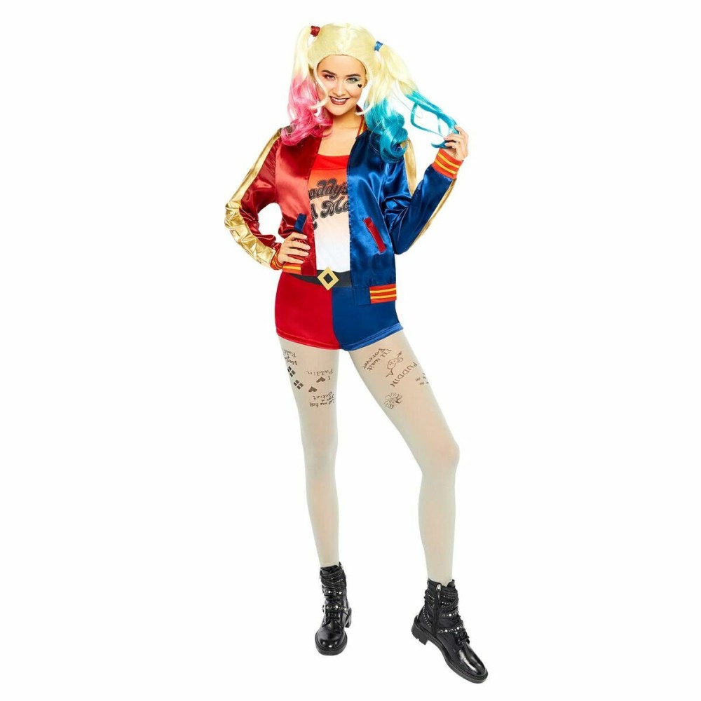 Verkleidung für Erwachsene Harley Quinn Suicide Squad 4 Stücke