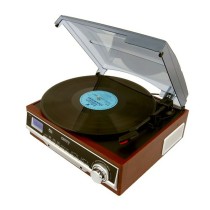 Tourne-disques Adler CR1113 Noir Bois Chrome