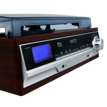 Tourne-disques Adler CR1113 Noir Bois Chrome