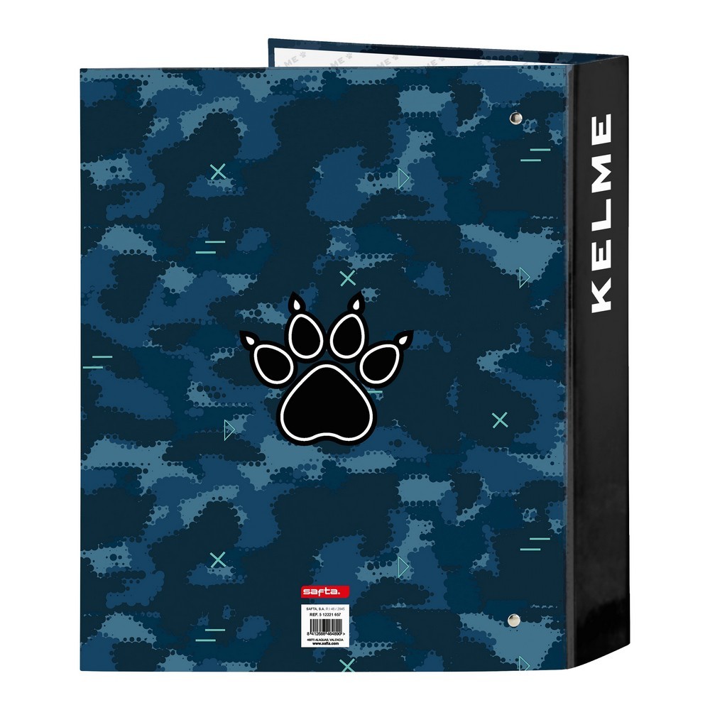 Ring binder Kelme Break Black Navy Blue A4 (40 mm)