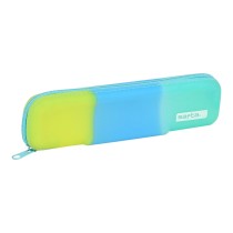 School Case Safta Blue Green Yellow (20 x 5.5 x 2 cm)