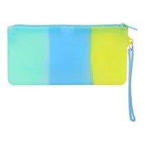 Trousse d'écolier Safta Bleu Vert Jaune (21 x 10.5 x 2 cm)