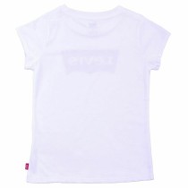 Kurzarm-T-Shirt für Kinder Levi's Batwing B Weiß