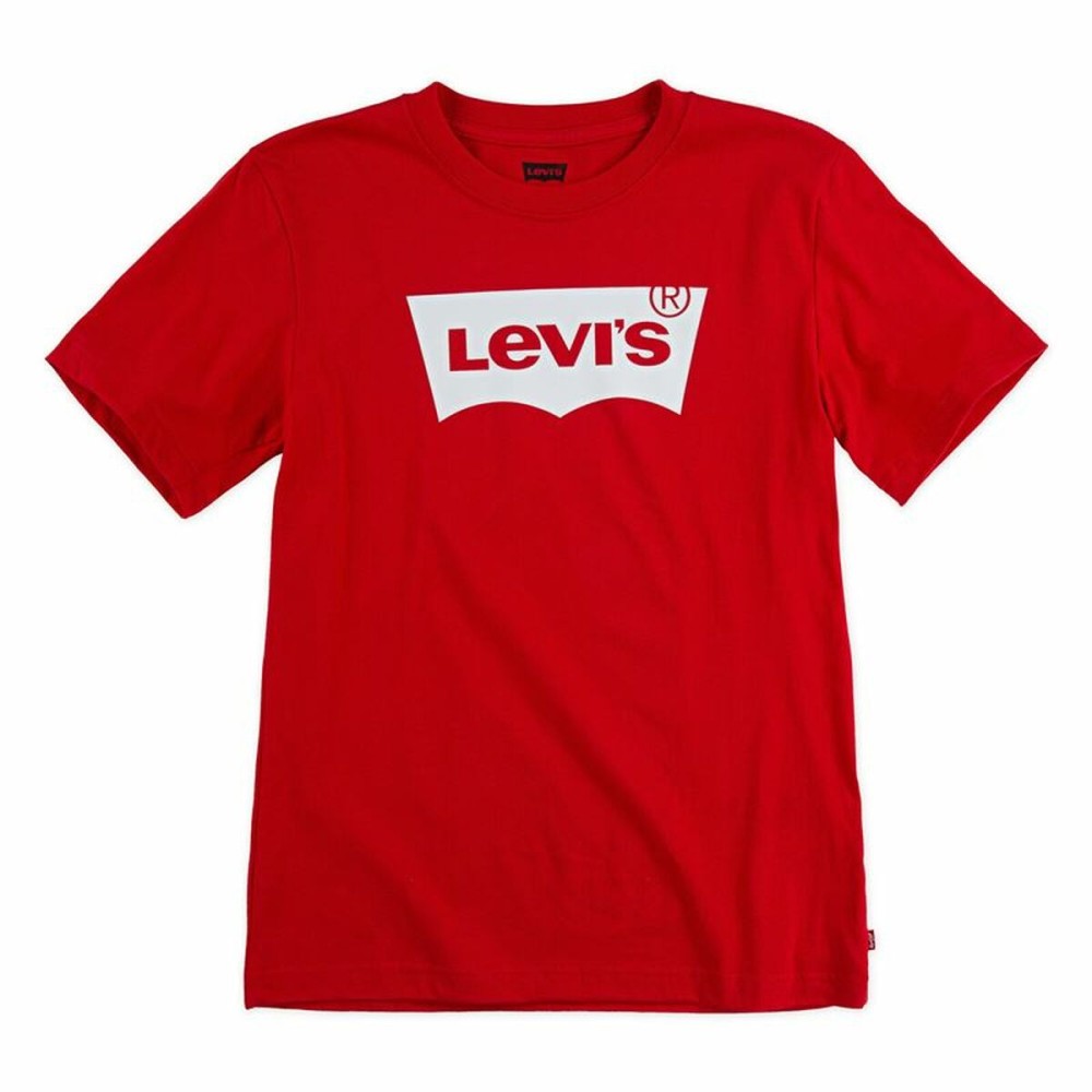 T shirt à manches courtes Enfant Levi's Batwing B Rouge