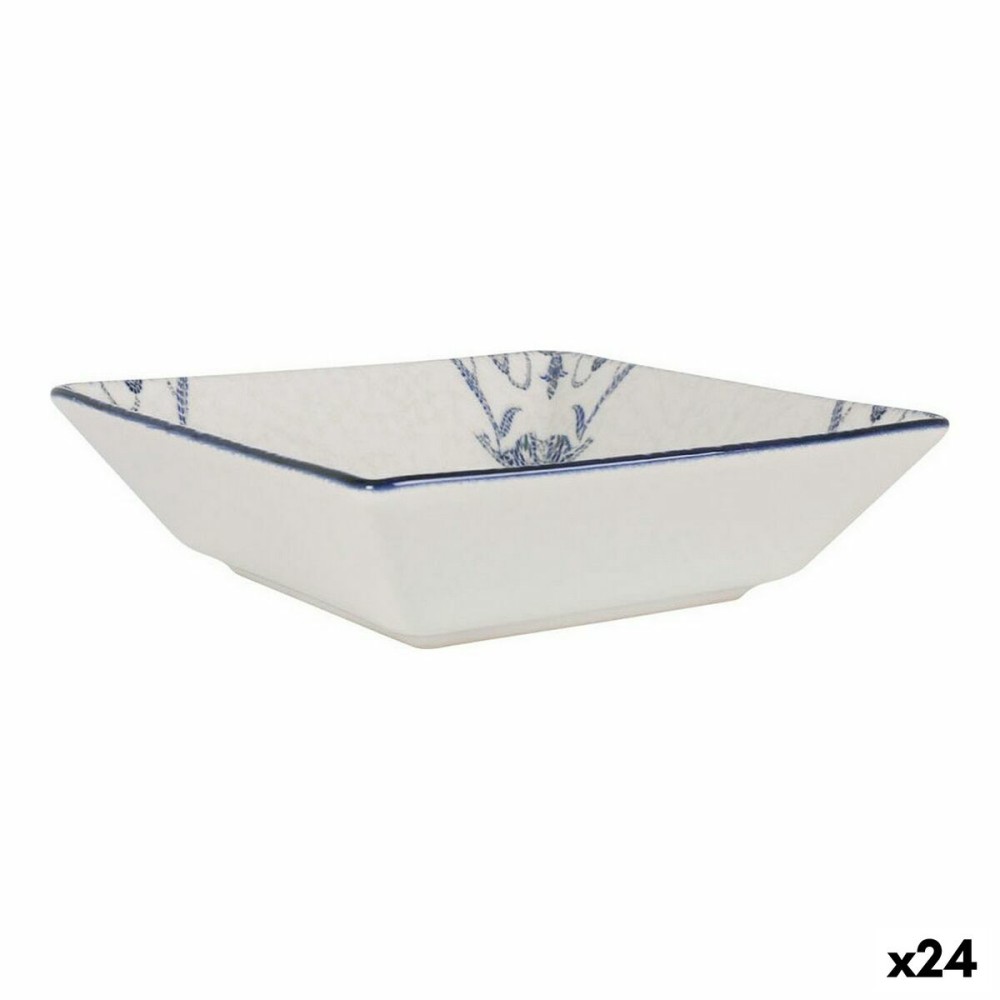 Schüssel für Vorspeisen La Mediterránea Rosetta Porzellan 18 x 18 x 5 cm (24 Stück)