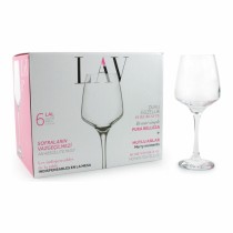 Set de verres à vin LAV Lal 6 Pièces (4 Unités)