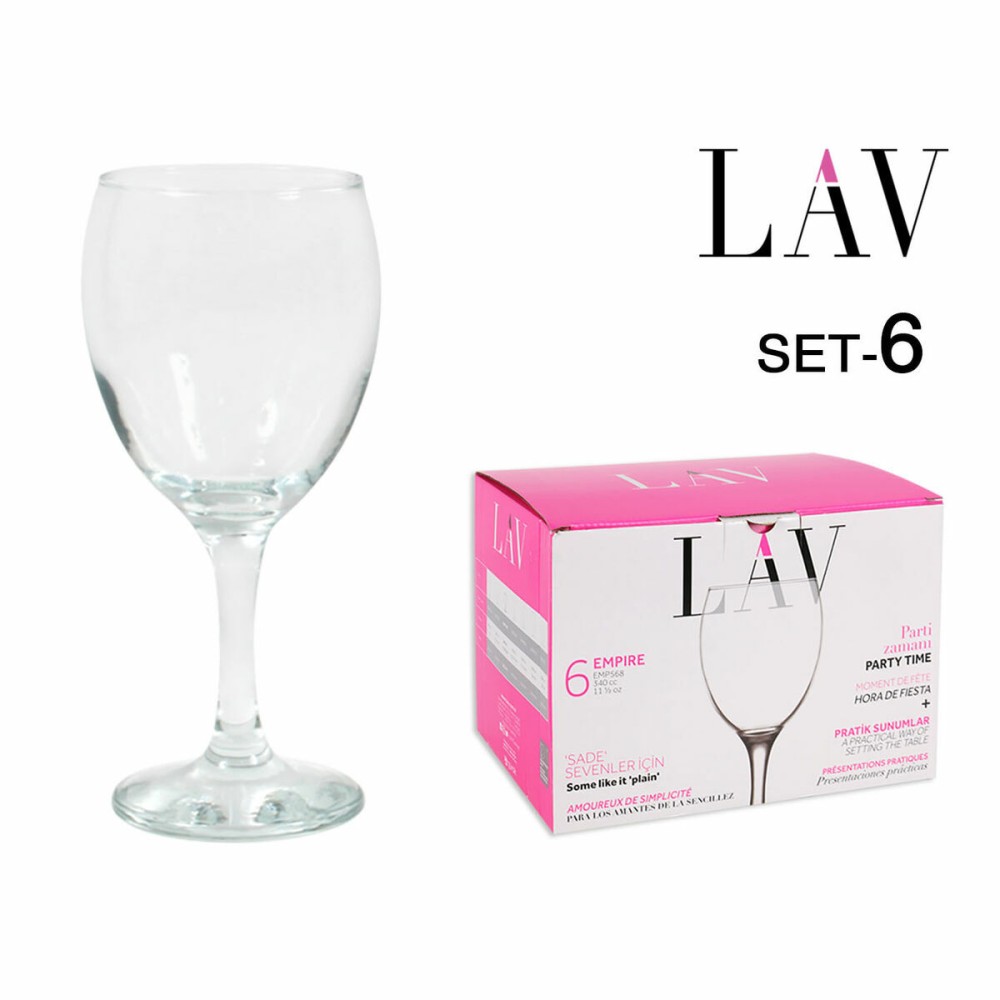 Set of cups LAV Empire 6 Pieces (4 Units)