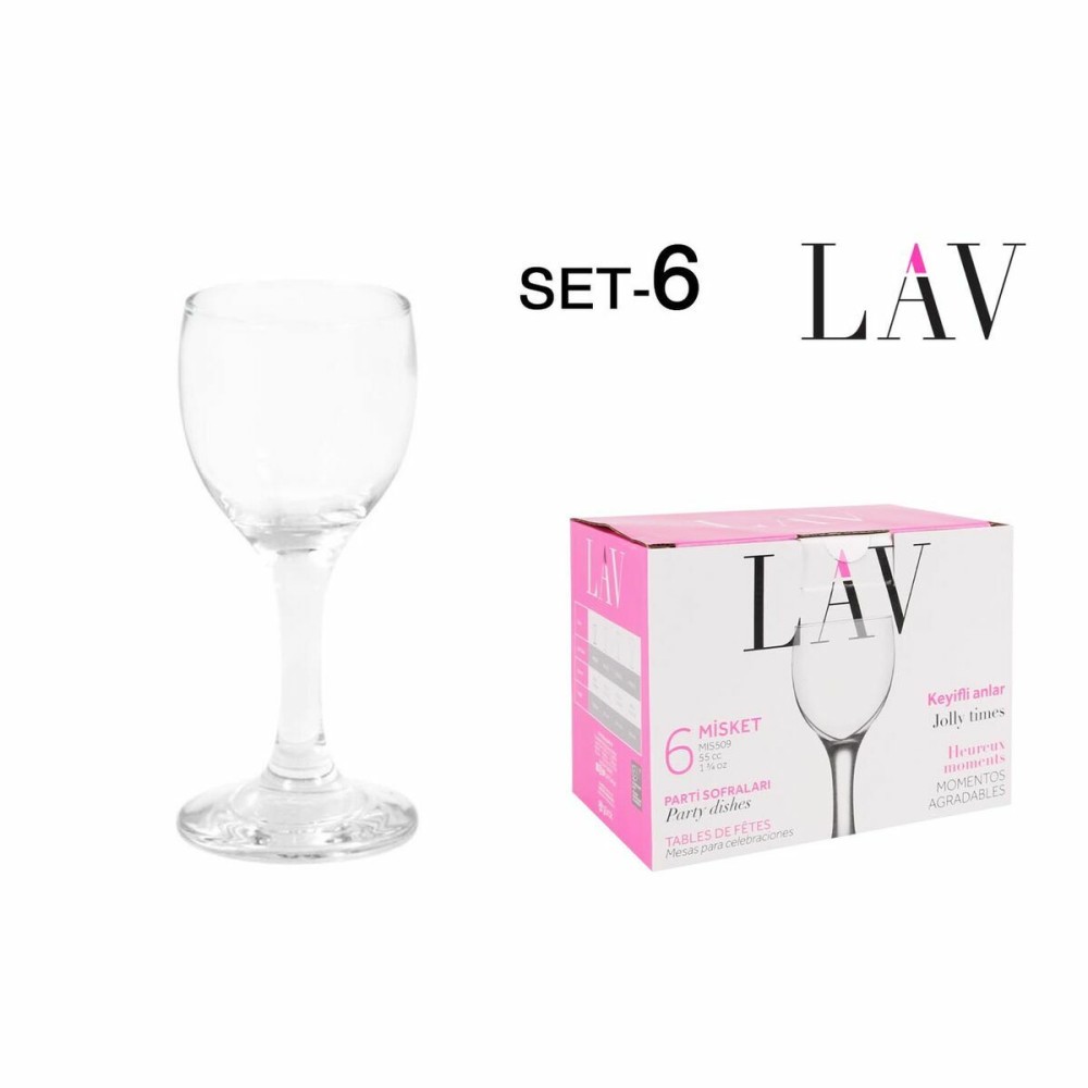 Gläsersatz LAV Misket 6 Stücke (4 Stück)