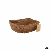 Panier Multi-usages Privilege osier Carré 22 x 22 x 8 cm (12 Unités)