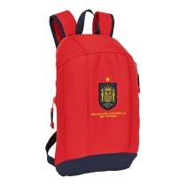 Lässiger Rucksack RFEF Rot Blau (22 x 39 x 10 cm)