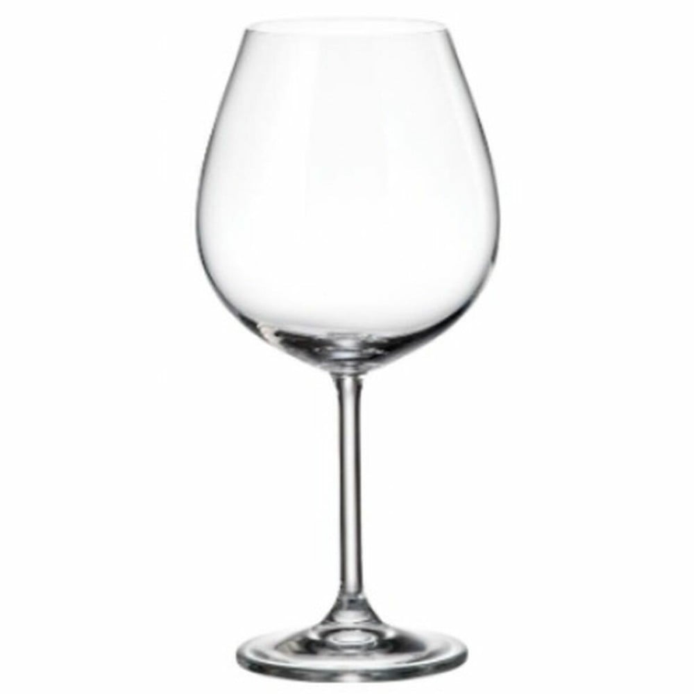 Set de verres à vin Bohemia Crystal Clara 650 ml 6 Pièces (6 Unités) (4 Unités)