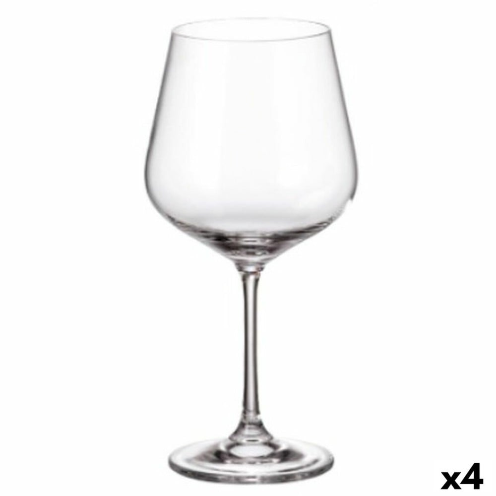 Weinglas-Set Bohemia Crystal Sira 600 ml 6 Stücke (6 Stück) (4 Stück)