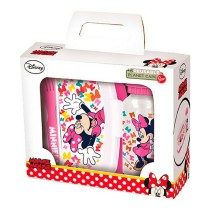 Ensemble Vaisselle pour Enfants Minnie Mouse Lucky 21 x 18 x 7 cm Rose