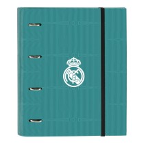 Reliure à anneaux Real Madrid C.F. Blanc Vert turquoise 27 x 32 x 3.5 cm (30 mm)