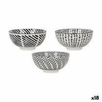 Bol pour Apéritifs Alfares Nomi Noir ø 15,5 x 7,7 cm 15 x 7,3 cm (18 Unités)