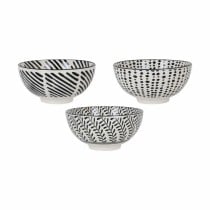 Snack Bowl Alfares Nomi Black ø 15,5 x 7,7 cm 15 x 7,3 cm (18 Units)