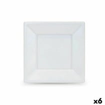 Mehrweg-Teller-Set Algon Weiß Kunststoff 18 x 18 x 1,5 cm (36 Stück)