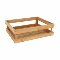 Snack tray Bamboo 32,5 x 26,5 x 10 cm (3 Units)