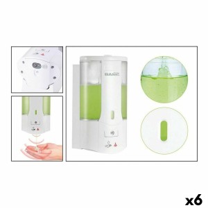 Seifenspender Basic Home 400 ml 0,4 l Elektrisch An der Wand montiert (6 Stück)
