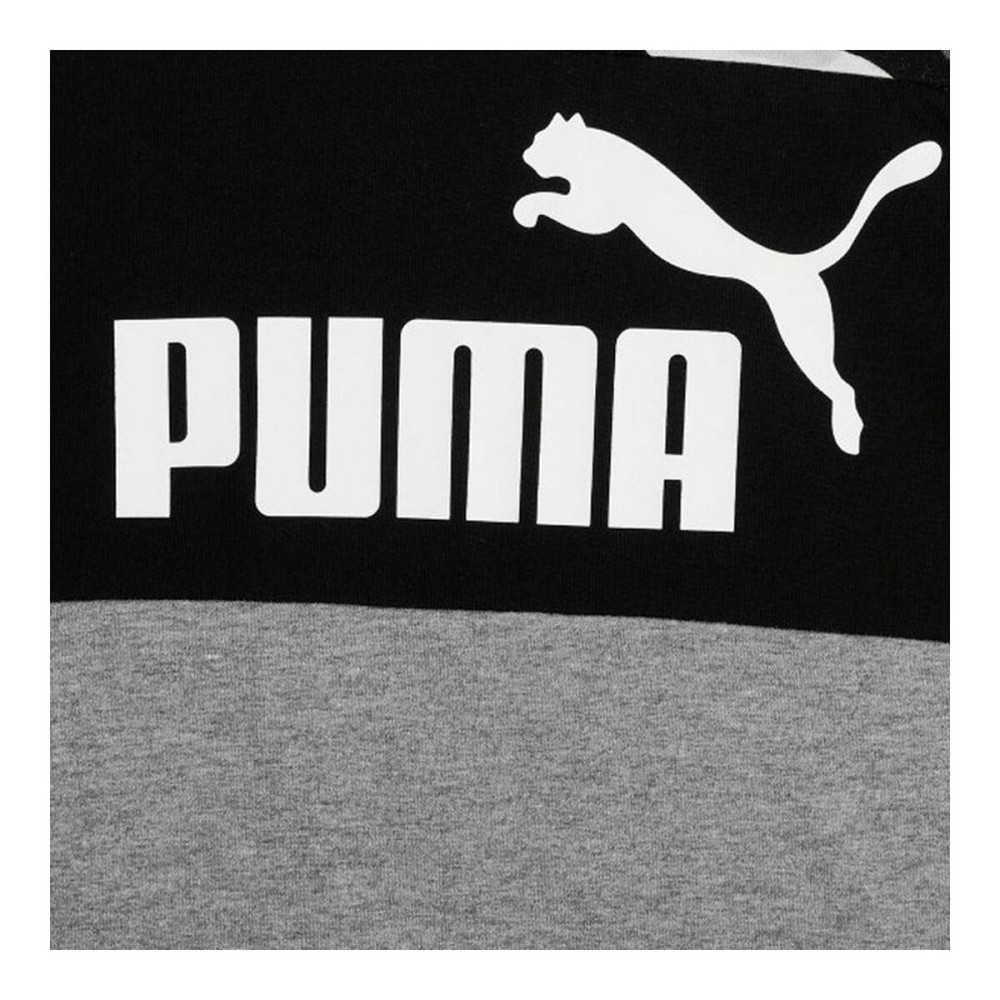 Jungen Kurzarm-T-Shirt Puma ESS+ Camo Schwarz