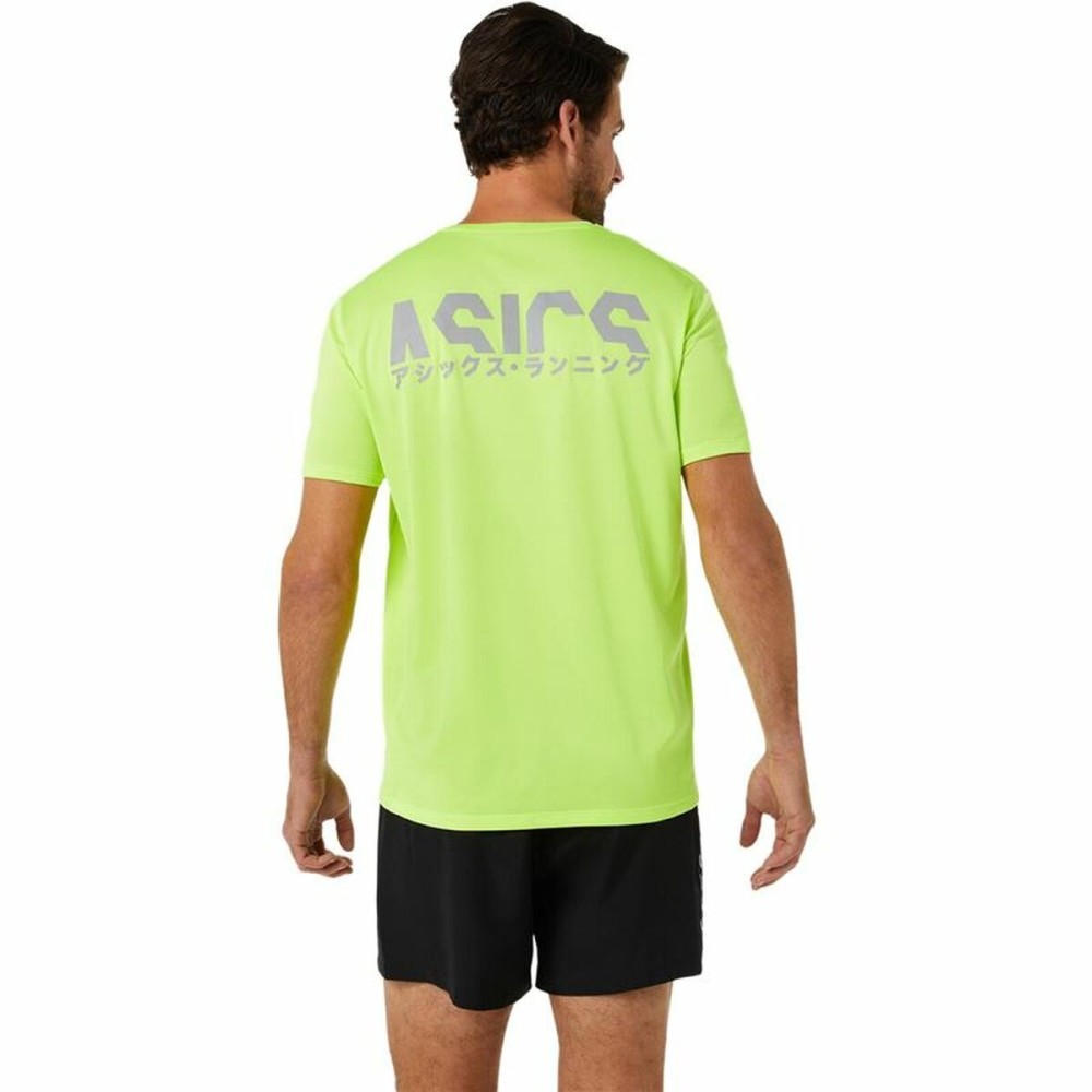 T-shirt à manches courtes homme Asics Katakana Vert