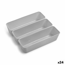 Schubladen-Organizer Dem Kunststoff Mehrzweck (3 Stücke) (24 Stück)