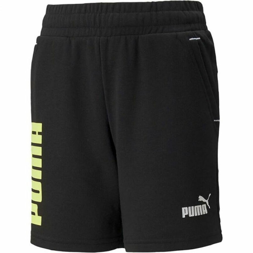 Sportshorts für Kinder Puma Power K Schwarz