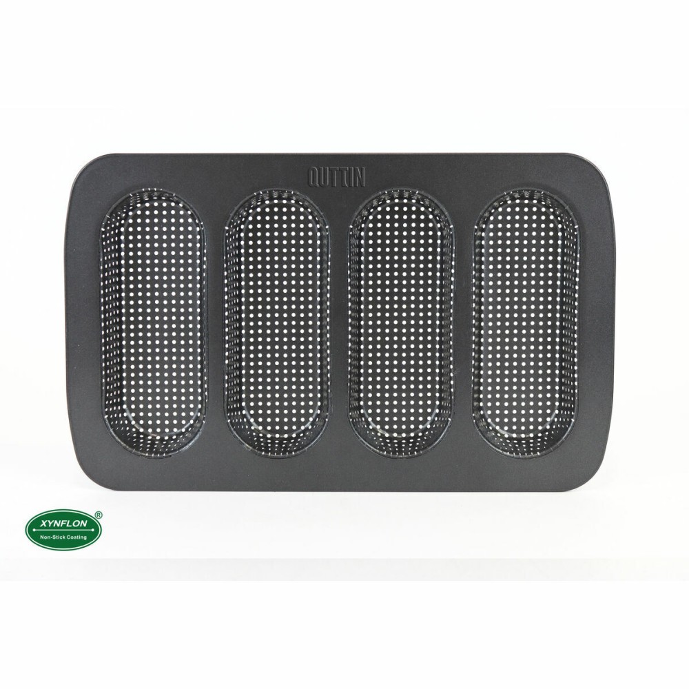 Moule pour Baguettes Quttin Baguette 34,6 x 21,5 x 3 cm (12 Unités)