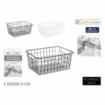 Panier Multi-usages Confortime 32 x 25 x 14 cm (12 Unités)