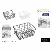 Multi-purpose basket Confortime 28 x 22 x 12,5 cm (12 Units)