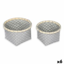 Panier Multi-usages Confortime Ronde 26 x 26 x 17 cm 2 Pièces (6 Unités)