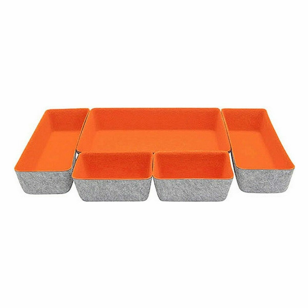 Drawer Organizer Confortime Felt 27,5 x 20 x 5,3 cm 5 Pieces (6 Units)