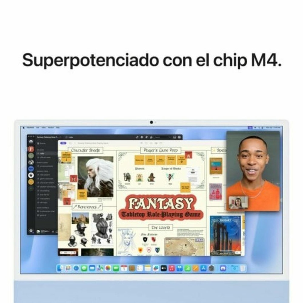 Alles-In-Einem Apple MWV33Y/A 24" 16 GB RAM 512 GB SSD M4