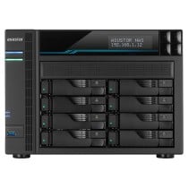 NAS-Netzwerk-Speicher Asustor Lockerstor 10 AS6510T Schwarz Intel Atom C3538