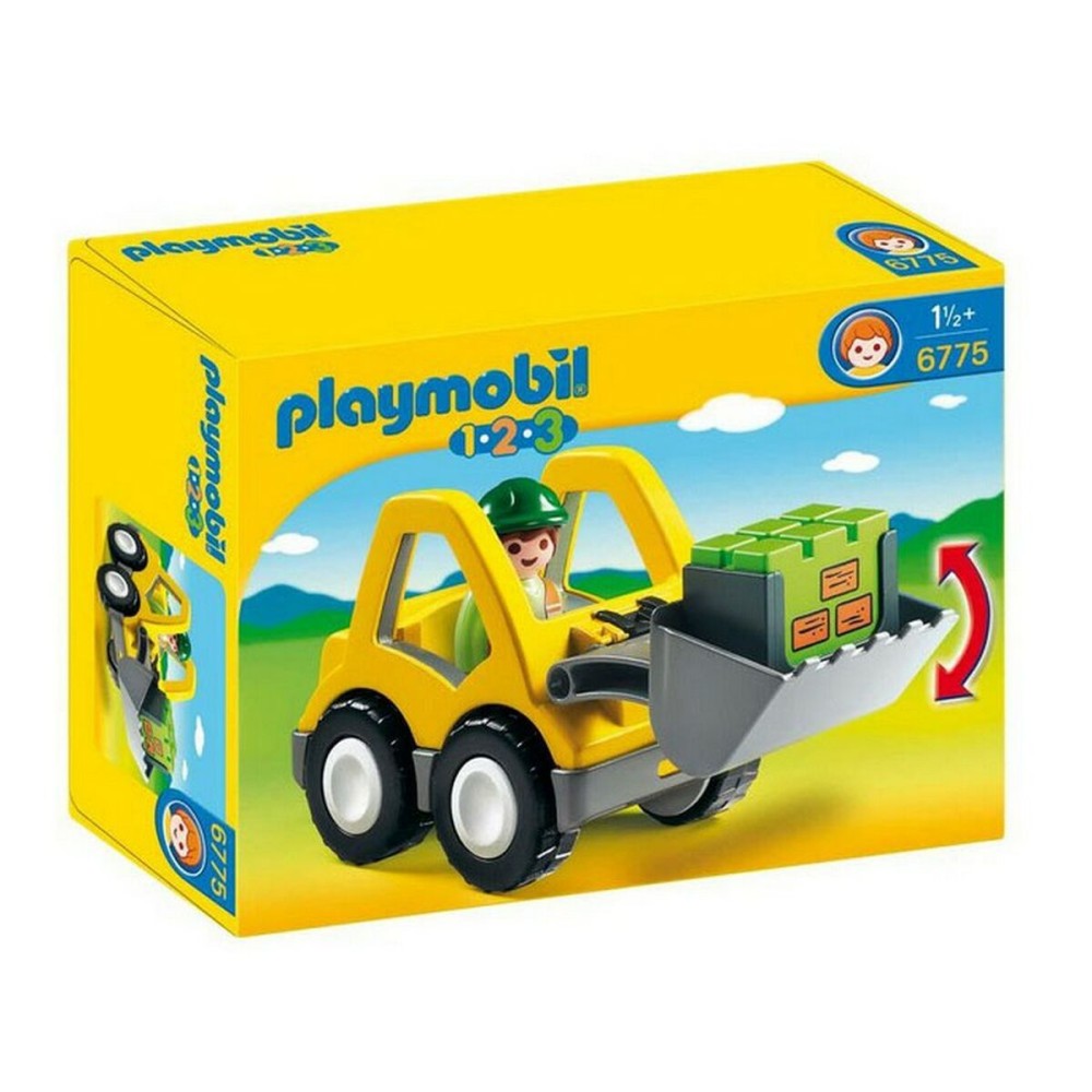 Playset Playmobil 1,2,3 Shovel 6775