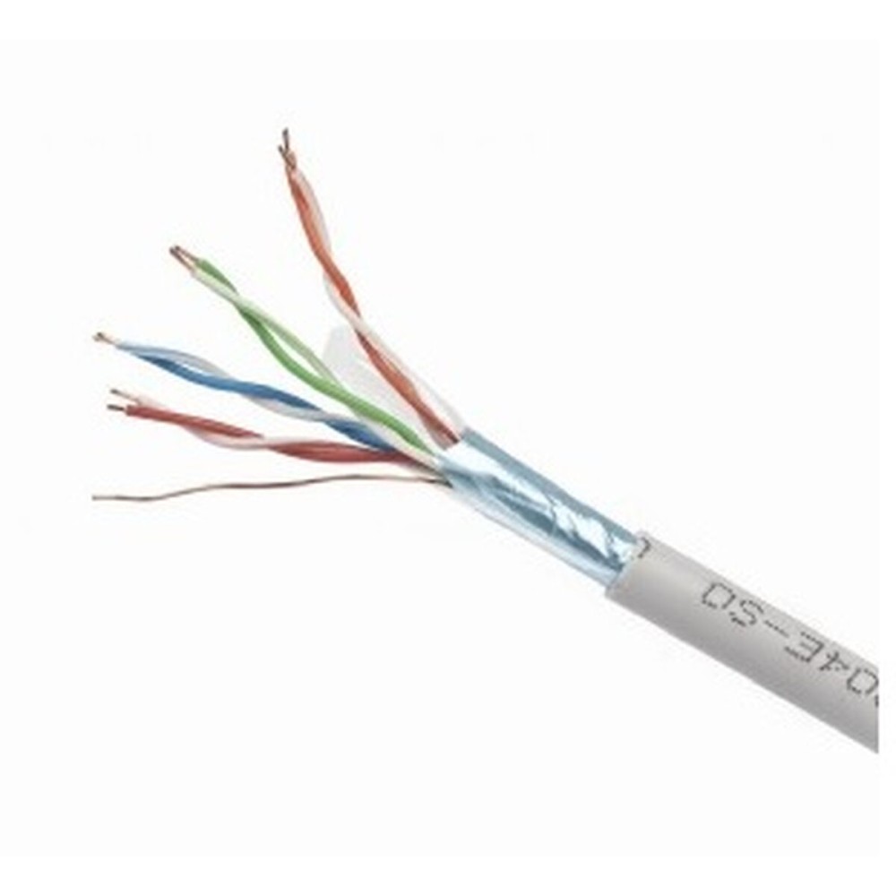 Câble Réseau Rigide FTP 5ème Catégorie GEMBIRD FPC-5004E-SO/100C 100 m
